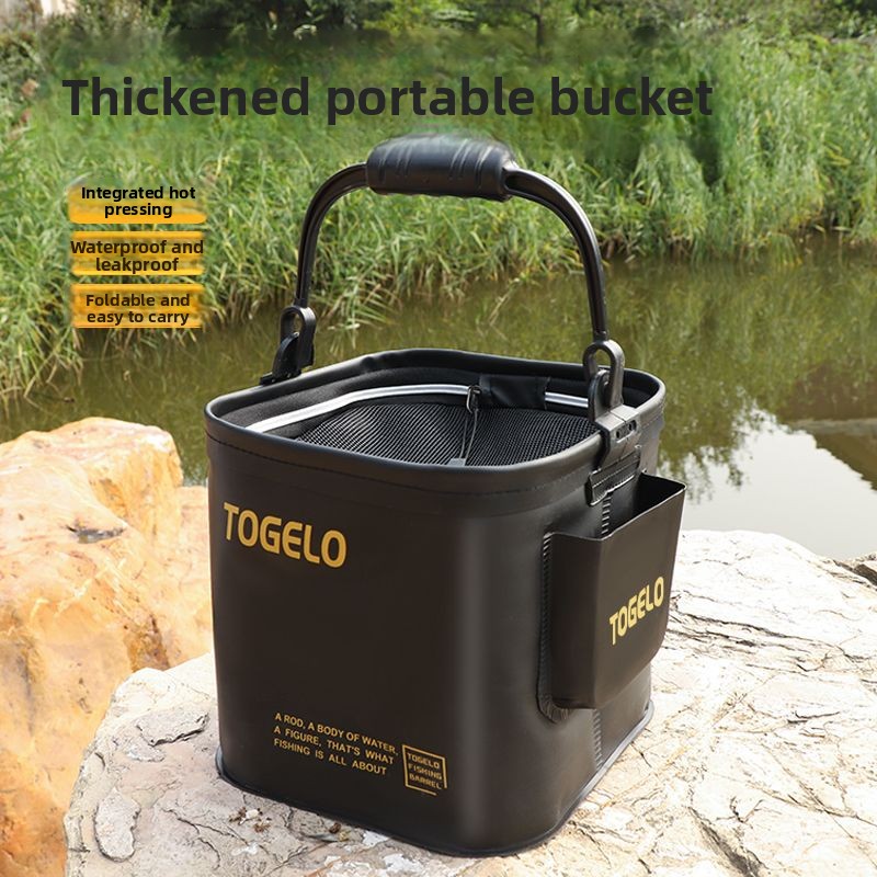 Fish bucket New folding fishin - Fishing Equipment Us recension och pris