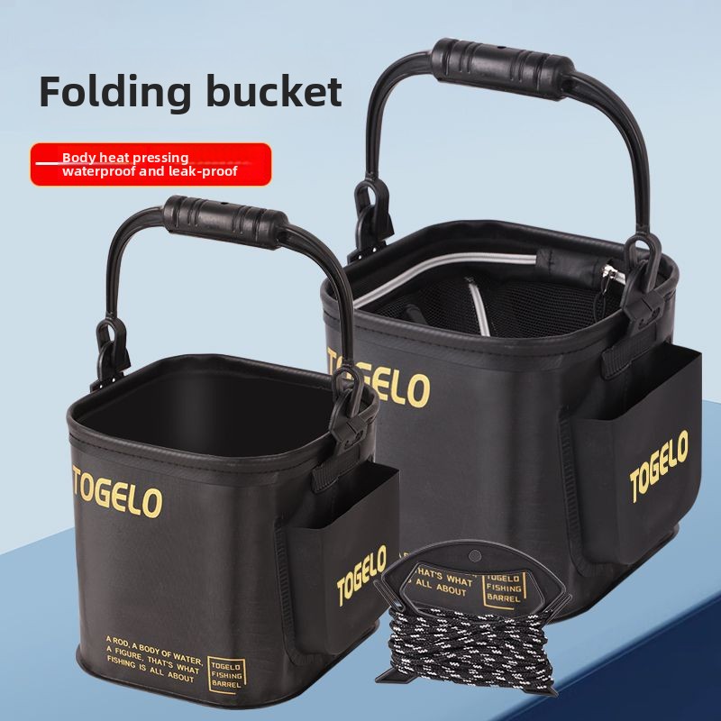 Fish bucket New folding fishin - Fishing Equipment Us recension och pris