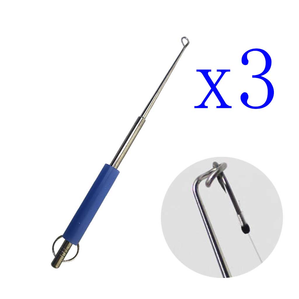 3-Pack Stainless Steel Fish Ho - Used Fishing Equipment Near Me recension och pris