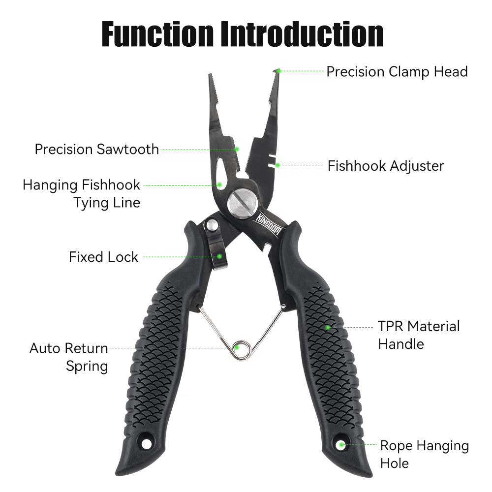 Kingdom Fishing Pliers Multifu - Used Fishing Equipment Near Me recension och pris
