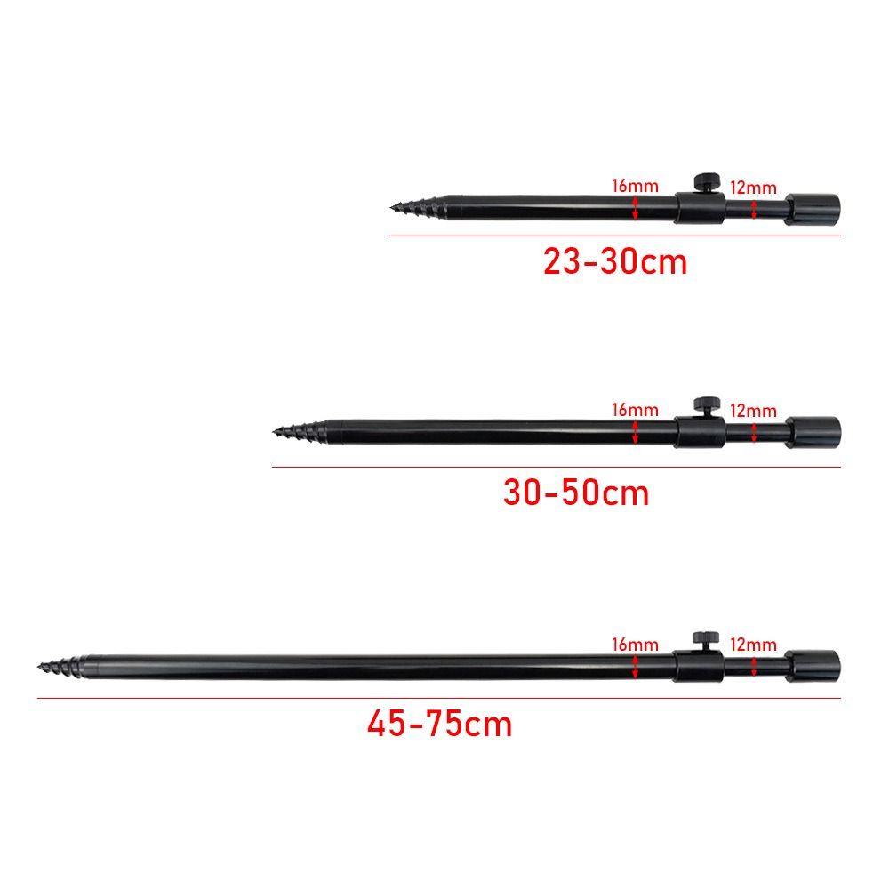 1PC Bankstick Aluminium Rod Po - Fishing Rod Pod recension och pris