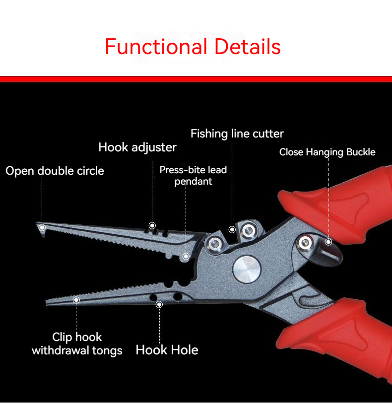 High-Precision Luya Pliers Mul - Used Fishing Equipment Near Me recension och pris
