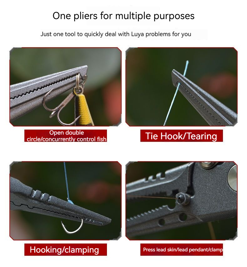High-Precision Luya Pliers Mul - Used Fishing Equipment Near Me recension och pris